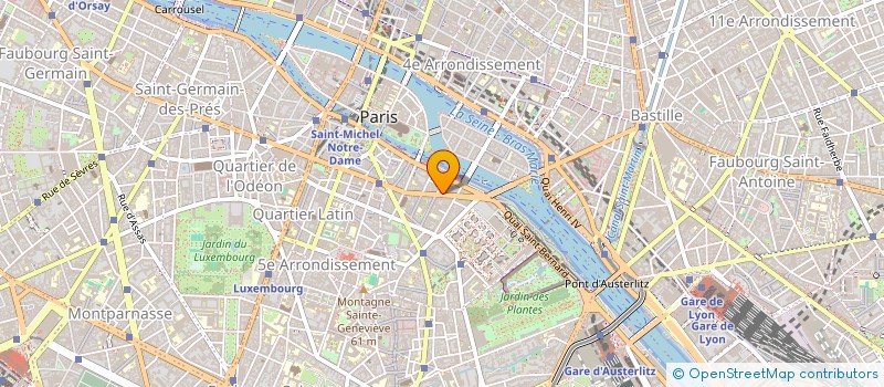 localisation de l'entreprise SAS LEBOULANGER & ASSOCIES  PARIS