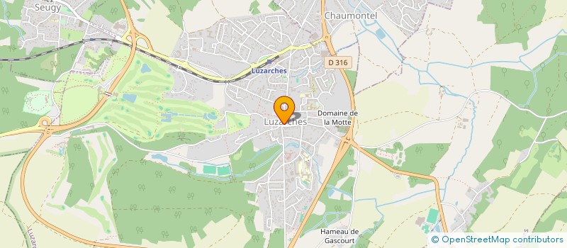 localisation de l'entreprise SAS LECAMUS à LUZARCHES