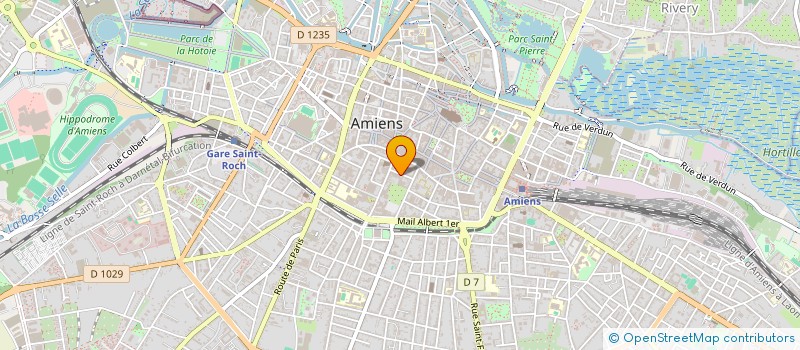 localisation de l'entreprise SAS LECLERE à AMIENS