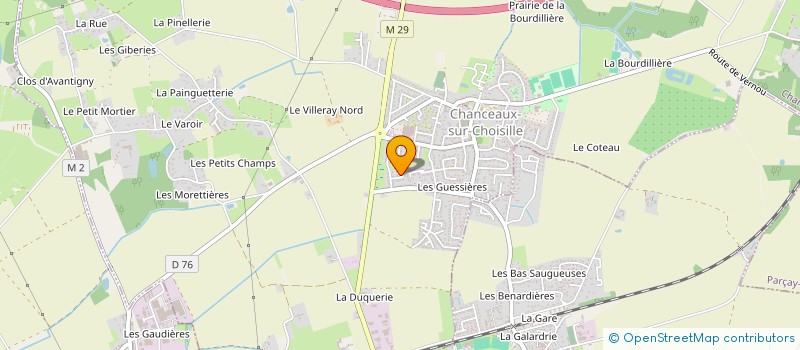 localisation de l'entreprise SAS LECOMTE PRESTATIONS à CHANCEAUX-SUR-CHOISILLE