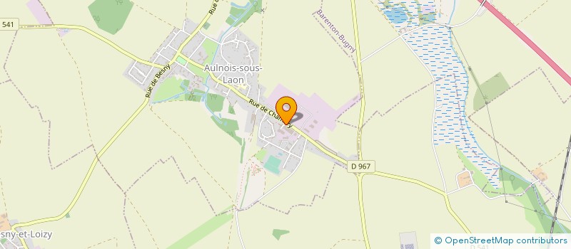 localisation de l'entreprise SAS LECOQ à AULNOIS-SOUS-LAON