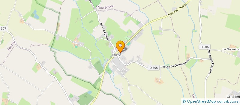 localisation de l'entreprise SAS LEDUC à LARRE