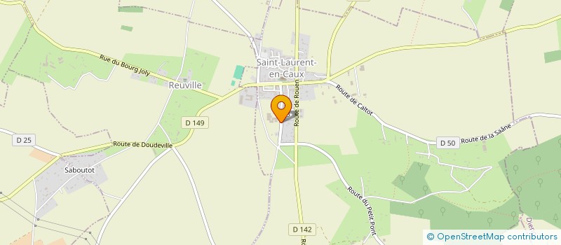 localisation de l'entreprise SAS LEFORESTIER à SAINT-LAURENT-EN-CAUX