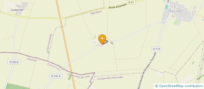 localisation de l'entreprise SAS LEJARS  MEROBERT