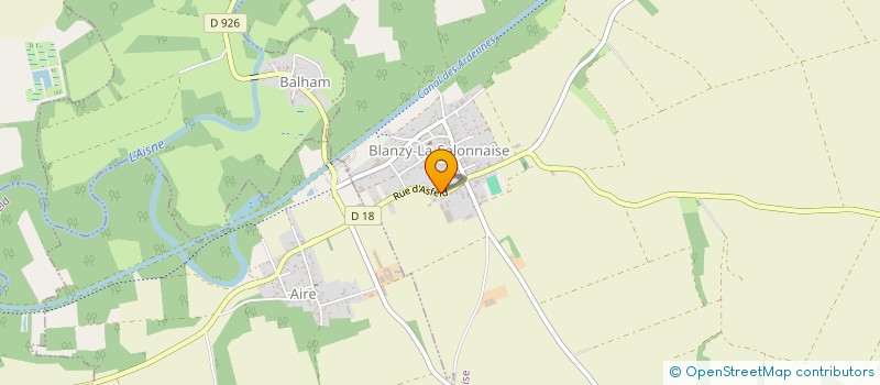 localisation de l'entreprise SAS LEMONADD  BLANZY-LA-SALONNAISE