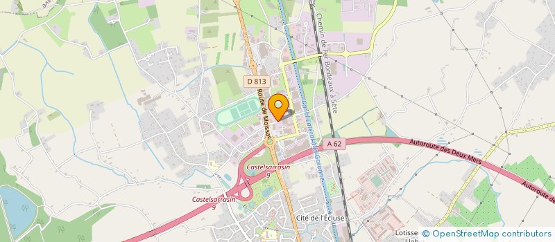 localisation de l'entreprise SAS LEMOUZY à CASTELSARRASIN