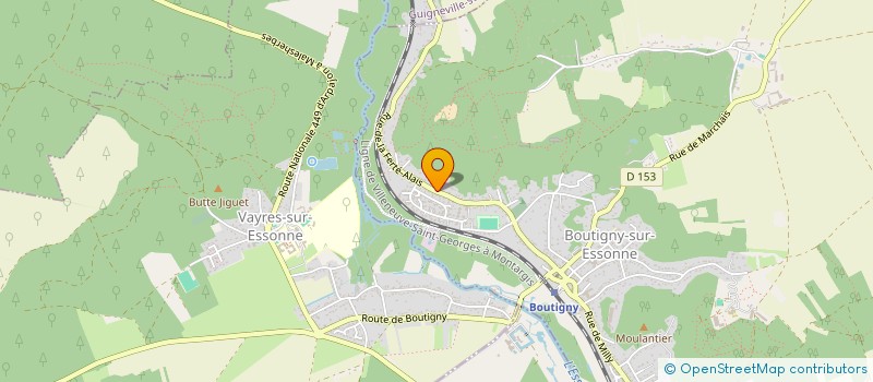 localisation de l'entreprise SAS LENA  JARD-SUR-MER