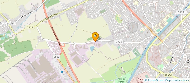 localisation de l'entreprise SAS LENAIN à CUINCY
