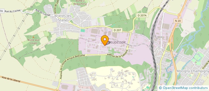 localisation de l'entreprise SAS LENOBLE à SAINT-GERMAIN-LES-ARPAJON