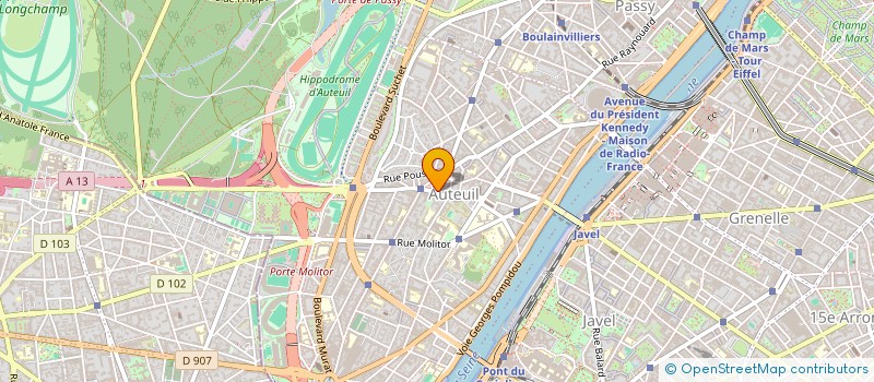 localisation de l'entreprise SAS LENOTRE COTE D'AZUR à PARIS