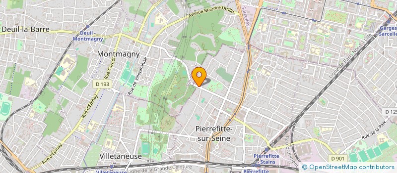 localisation de l'entreprise SAS LEON OLIVIER ET FILS à PIERREFITTE-SUR-SEINE