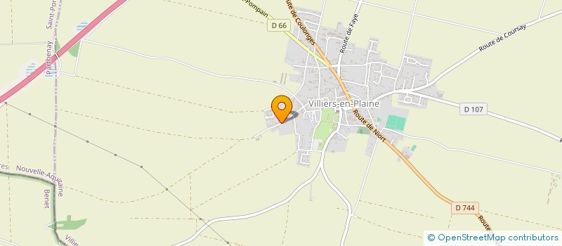 localisation de l'entreprise SAS LEOWATT  VILLIERS-EN-PLAINE