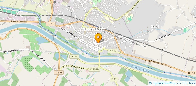 localisation de l'entreprise SAS LERCHUNDI  VALENCE