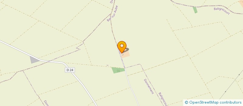 localisation de l'entreprise SAS LES 365 NOYERS  BALIGNICOURT