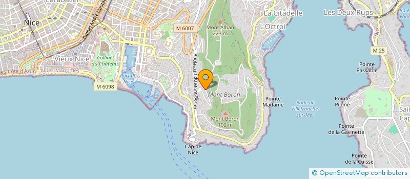 localisation de l'entreprise SAS LES BRO à NICE