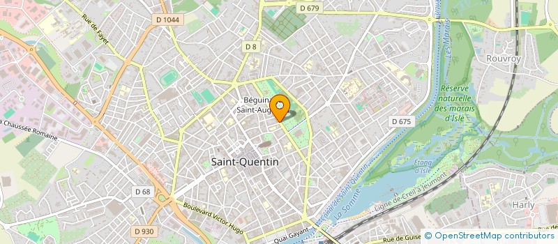 localisation de l'entreprise SAS LES CHAMPS ELYSEES à SAINT-QUENTIN