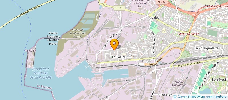 localisation de l'entreprise SAS LES COMBES à LA ROCHELLE