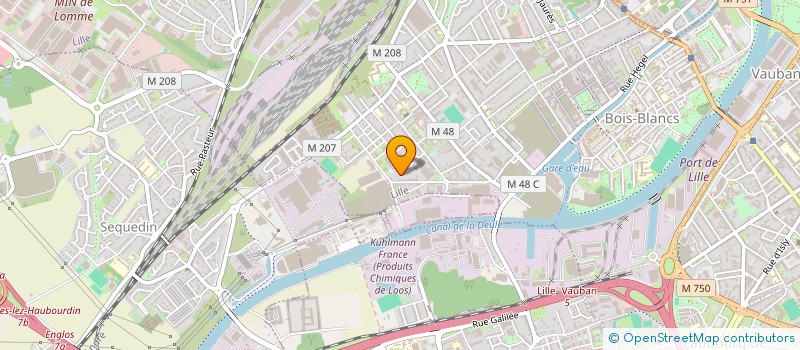 localisation de l'entreprise SAS LES COMPAGNONS DU NORD à LILLE