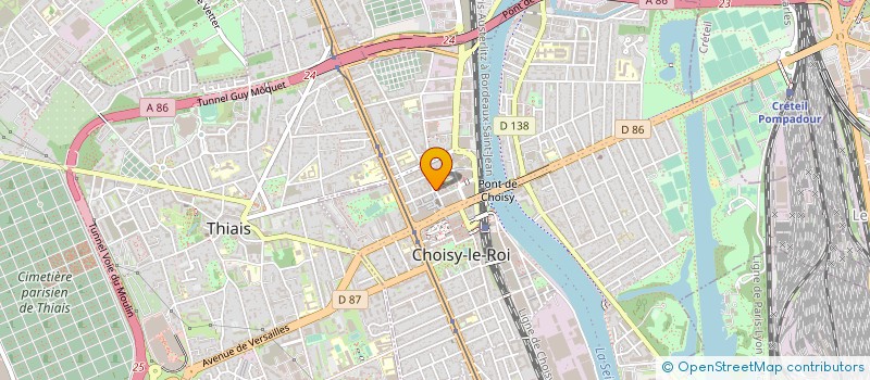 localisation de l'entreprise SAS LES DELICES DE CHOISY à CHOISY-LE-ROI