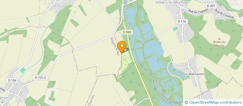 localisation de l'entreprise SAS LES ILOTS DE MORHIER à VILLIERS-LE-MORHIER