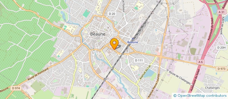 localisation de l'entreprise SAS LES JANIN'S à BEAUNE
