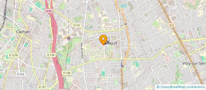 localisation de l'entreprise SAS LES JARDINS D'ARAGON à VILLEJUIF