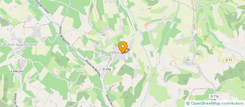 localisation de l'entreprise SAS LES JOLY'S AUTOS  SAINT-VERAND