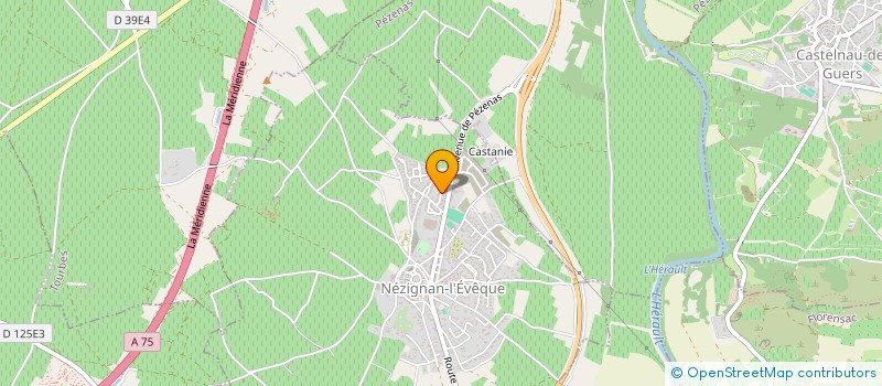 localisation de l'entreprise SAS LES MAVERICKS à LEZIGNAN-LA-CEBE