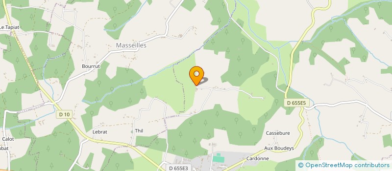 localisation de l'entreprise SAS LES MIELS DU LYSOS à GRIGNOLS
