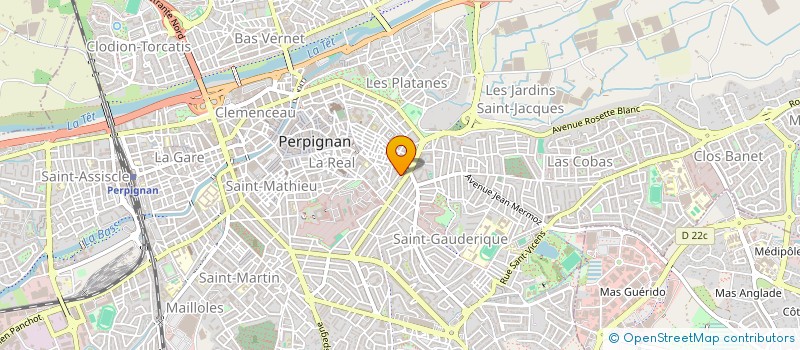 localisation de l'entreprise SAS LES NIDS DOUILLETS DU ROUSSILLON à PERPIGNAN