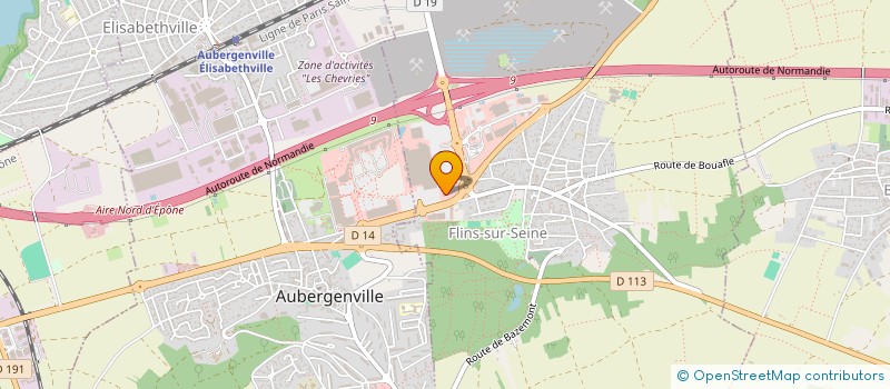 localisation de l'entreprise SAS LES SIX à FLINS-SUR-SEINE