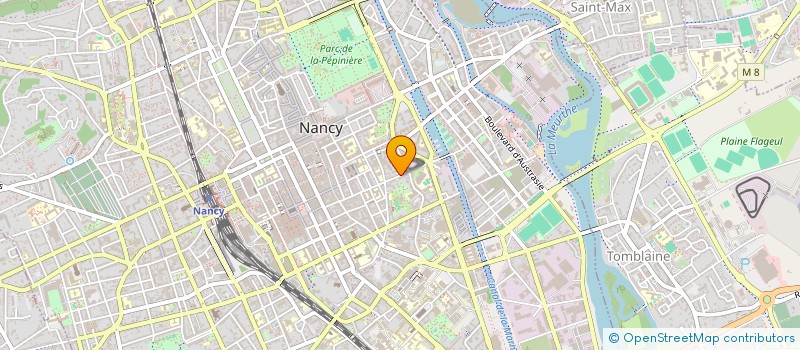 localisation de l'entreprise SAS LES TIERCELINES  NANCY