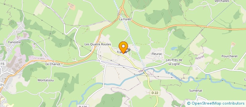 localisation de l'entreprise SAS LES TRESORS DE CAROLINE à YDES