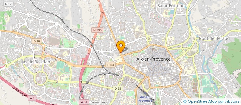 localisation de l'entreprise SAS LES TROIS TOITS à AIX-EN-PROVENCE