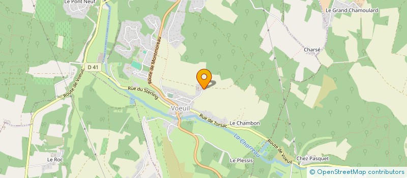 localisation de l'entreprise SAS LES TURINS à VŒUIL-ET-GIGET