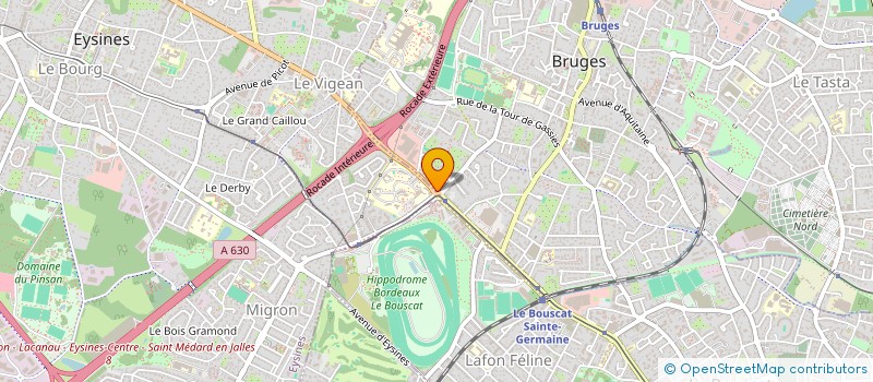 localisation de l'entreprise SAS LESPINASSE SPFPL à BRUGES