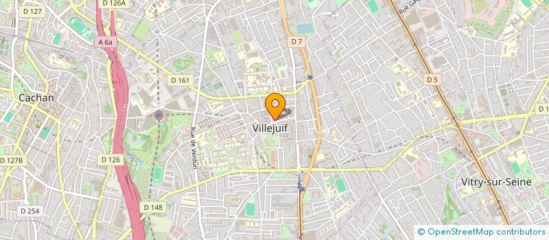 localisation de l'entreprise SAS LETARD à VILLEJUIF