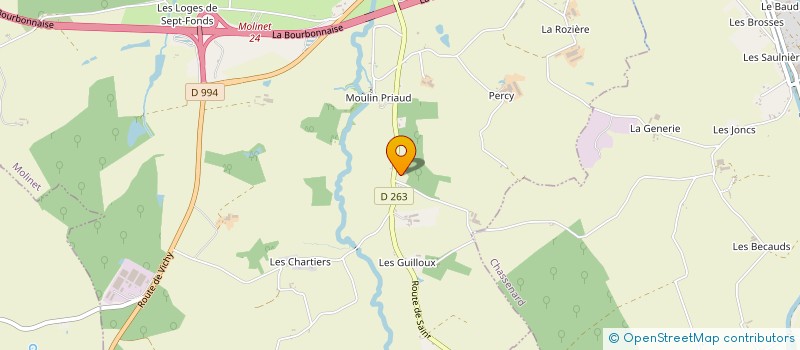 localisation de l'entreprise SAS LEVITE  MOLINET