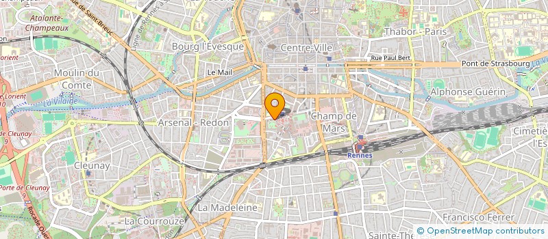 localisation de l'entreprise SAS LEVREL à RENNES