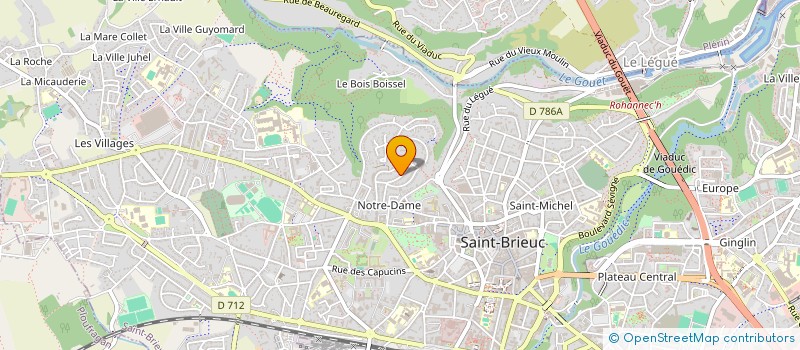 localisation de l'entreprise SAS LG RENCONTRES  QUEVERT