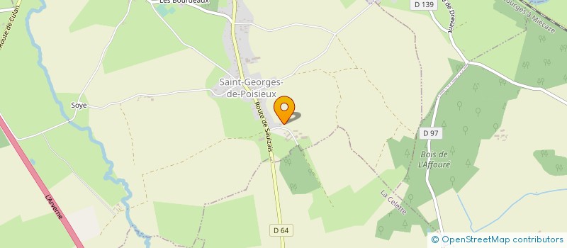 localisation de l'entreprise SAS LGENERGIE à SAINT-GEORGES-DE-POISIEUX