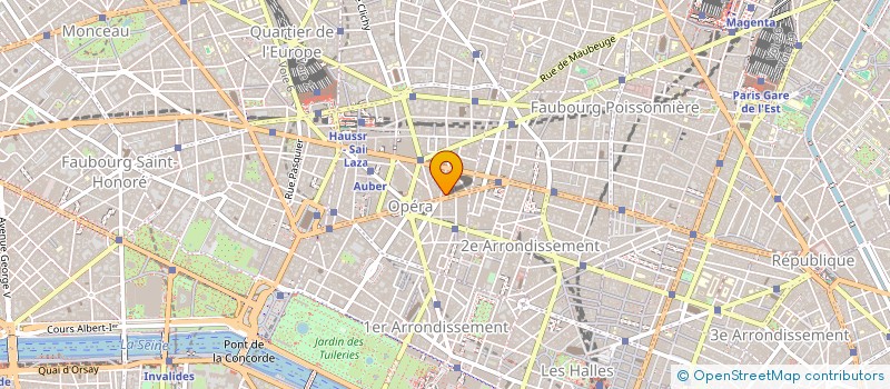 localisation de l'entreprise SAS LH DANCE COMPAGNY  PARIS