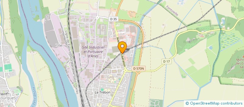 localisation de l'entreprise SAS LIA à ARLES