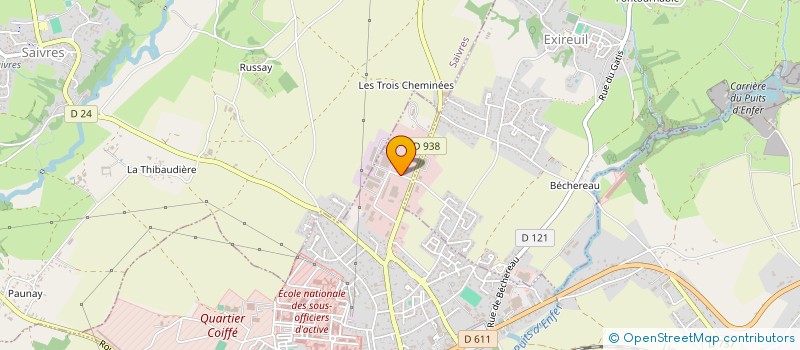 localisation de l'entreprise SAS LIBNER à SAINT-MAIXENT-L'ECOLE