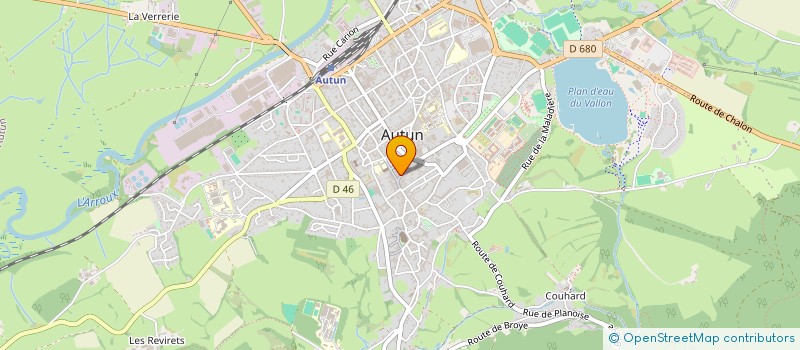 localisation de l'entreprise SAS LIBRAIRIE LA PROMESSE à AUTUN