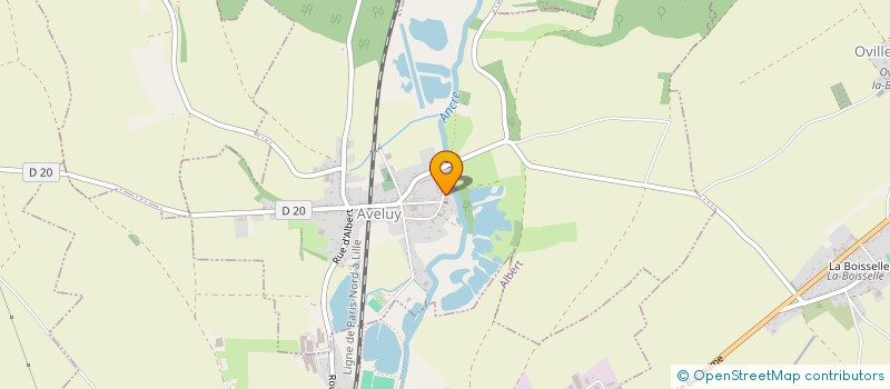 localisation de l'entreprise SAS LIEVIN à MESNIL-MARTINSART