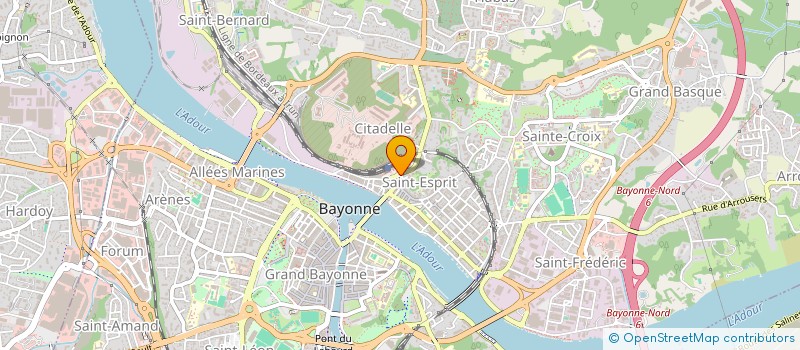 localisation de l'entreprise SAS LINA à BAYONNE