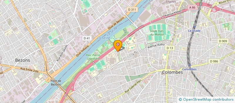 localisation de l'entreprise SAS LINE TRANSPORTS à COLOMBES