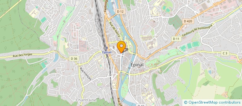 localisation de l'entreprise SAS LITRIFLEX  EPINAL