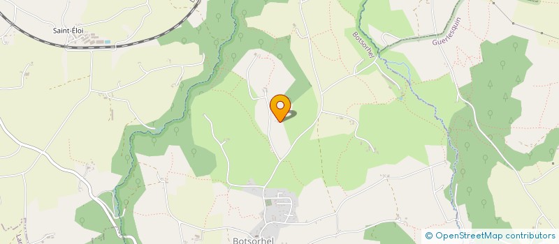 localisation de l'entreprise SAS LIV AN DOUAR  BOTSORHEL